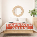 Experts Only Ski Double Black Diamond Duvet Cover Gallery Image 3