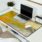 summer green abstract art 3 Desk Mat Gallery Image 2