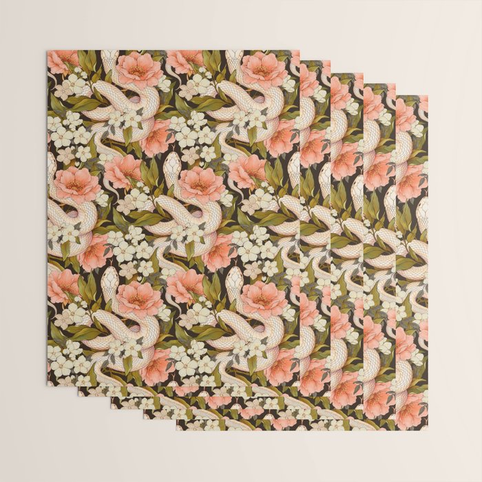 Enchanted Snake Wrapping Paper Gallery Image 3
