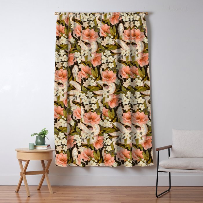 Enchanted Snake Window Curtain Gallery Image 1