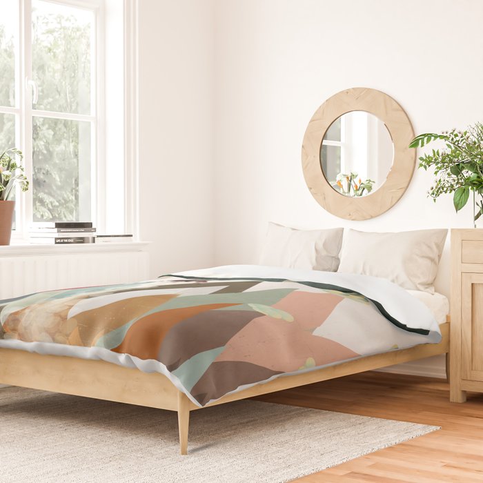 living on the moon Duvet Cover Gallery Image 2