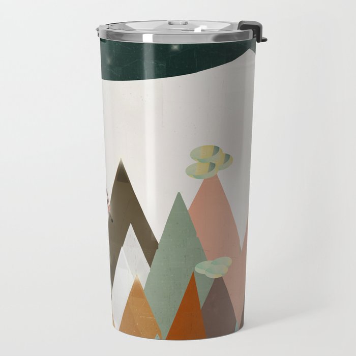 living on the moon Travel Mug Gallery Image 2