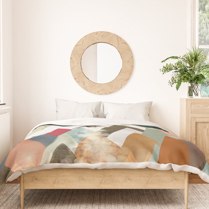 living on the moon Duvet Cover Gallery Image 3