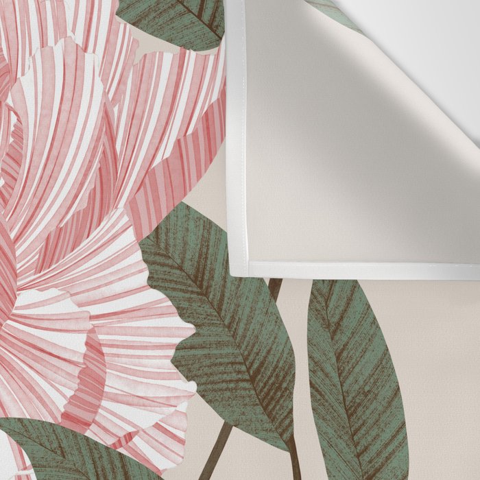 Peonies flowers I Wall Tapestry Gallery Image 3