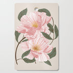 Peonies flowers I Cutting Board Gallery Image 1