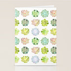 Spring Succulents Stationery Card Gallery Image 2