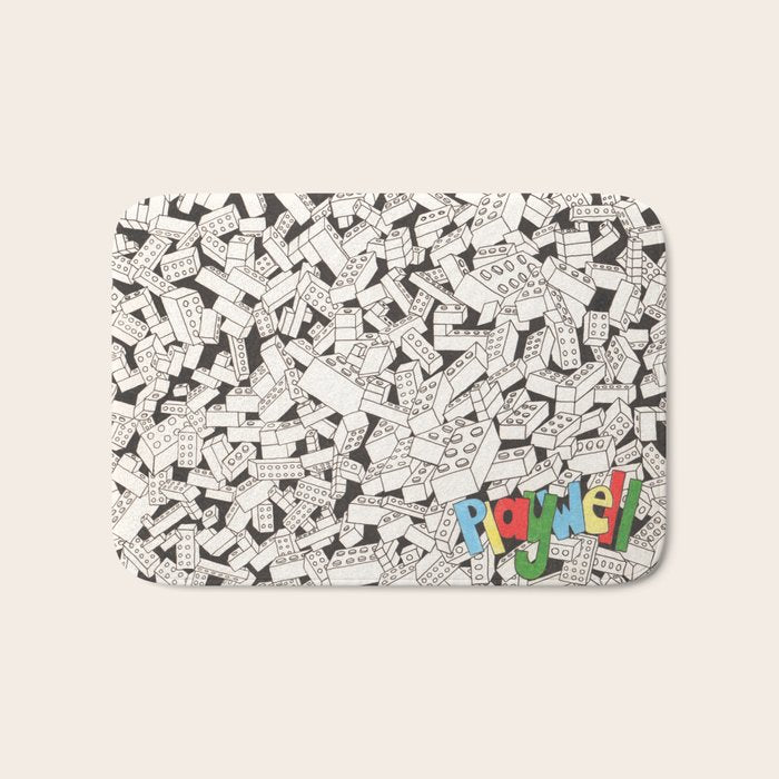 LEGO: Playwell.  Bath Mat Gallery Image 1