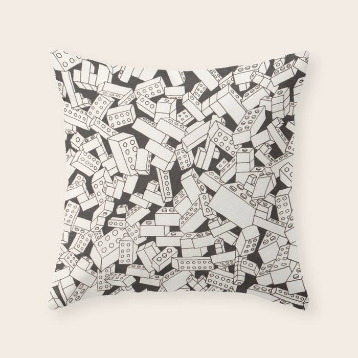 LEGO: Playwell.  Throw Pillow Gallery Image 6