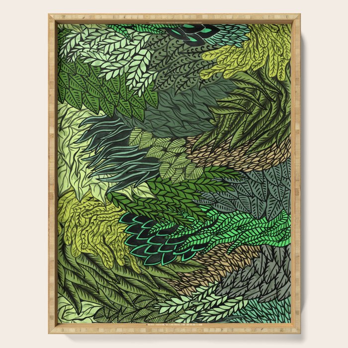 Leaf Cluster Serving Tray Gallery Image 1
