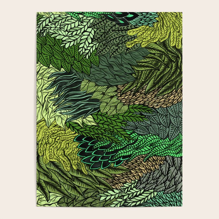 Leaf Cluster Poster Gallery Image 1