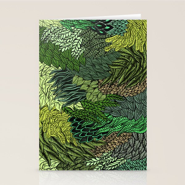 Leaf Cluster Stationery Card Gallery Image 2