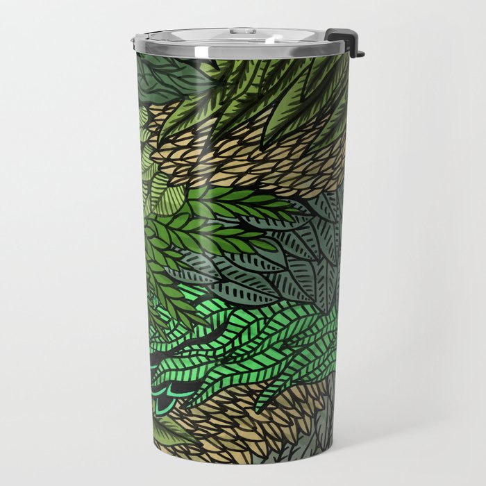 Leaf Cluster Travel Mug Gallery Image 2