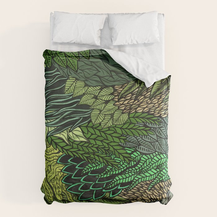 Leaf Cluster Duvet Cover Gallery Image 1
