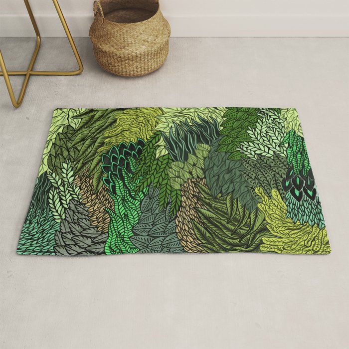 Leaf Cluster Rug Gallery Image 1