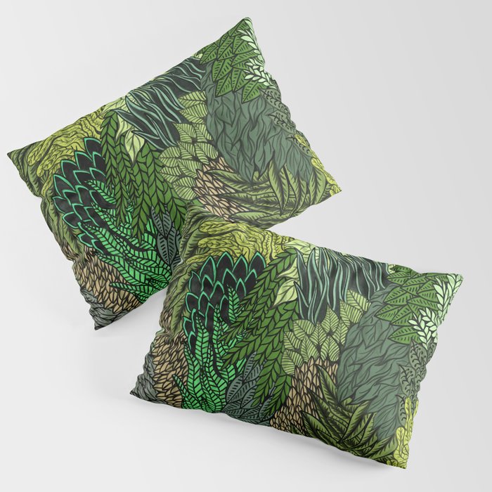 Leaf Cluster Pillow Sham Gallery Image 3