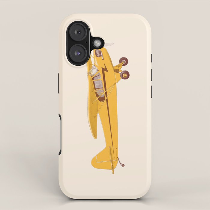 Little Yellow Plane iPhone Case Gallery Image 1