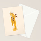 Little Yellow Plane Stationery Card Gallery Image 2