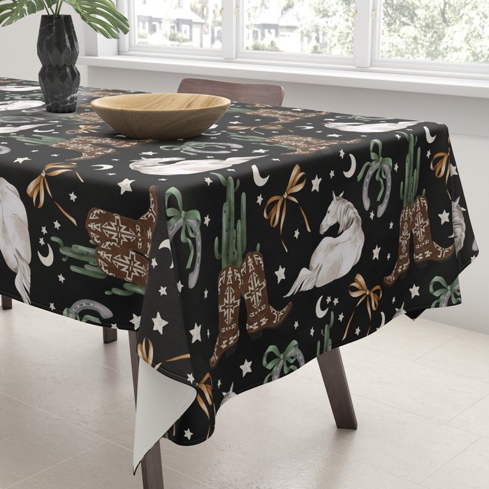 Cowboy Dreams Delight Tablecloth Gallery Image 3