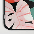 Back To the Tropical Island, Dark Botanical Nature Monstera, Plants Forest Leaves Banana Leaves, Bird of Paradise Illustration Laptop Sleeve Gallery Image 3