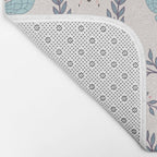 Queen Bee - Coral Pink Bath Mat Gallery Image 2