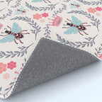 Queen Bee - Coral Pink Rug Gallery Image 4