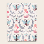 Queen Bee - Coral Pink Notebook Gallery Image 4