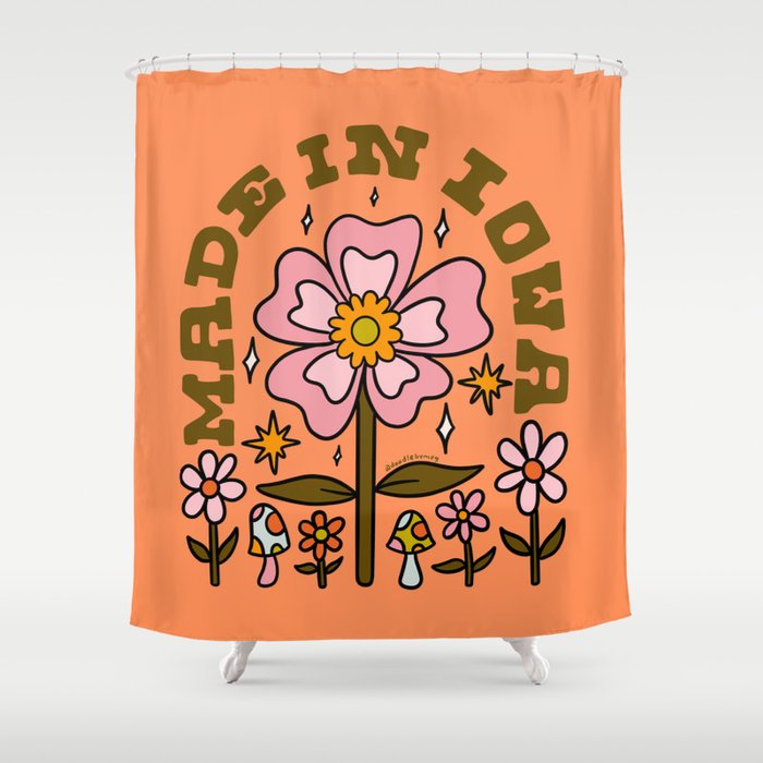 Made In Iowa Shower Curtain Gallery Image 1