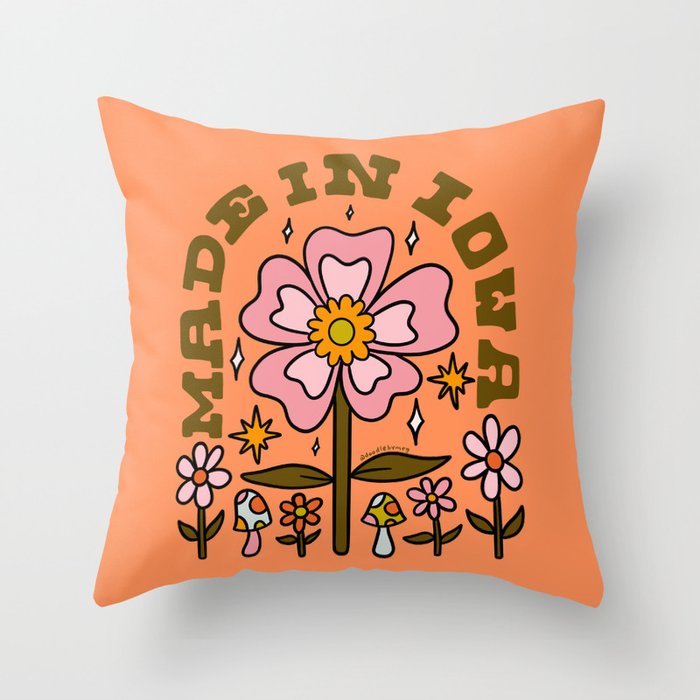 Made In Iowa Throw Pillow Gallery Image 6