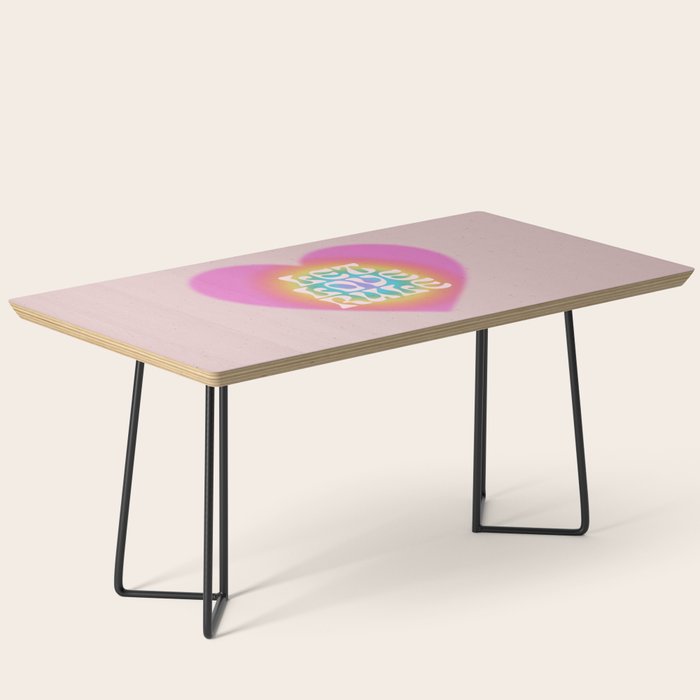 Let Love Rule Coffee Table Gallery Image 1