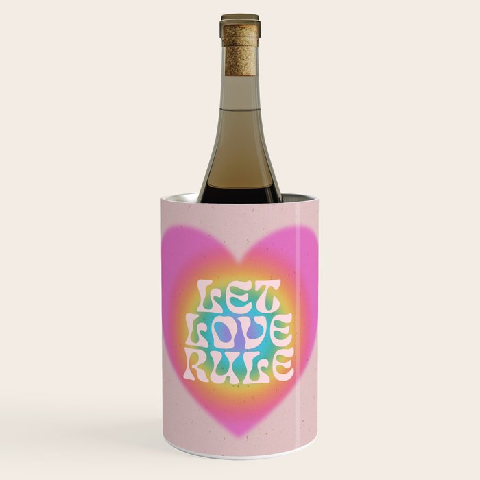Let Love Rule Wine Chiller Gallery Image 1