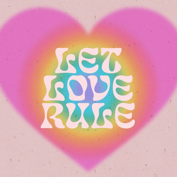 Let Love Rule Coffee Mug Gallery Image 2