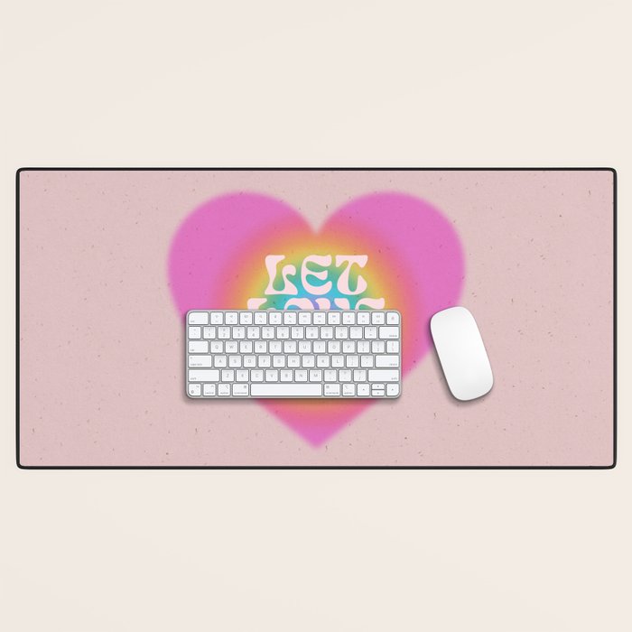 Let Love Rule Desk Mat Gallery Image 1