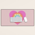 Let Love Rule Desk Mat Gallery Image 1
