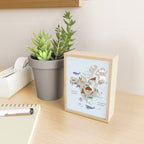 North America continent, World map for kids Mini Art Print Gallery Image 2