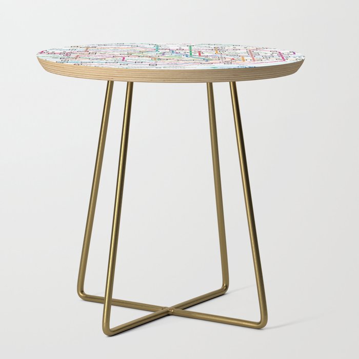 Tokyo Subway Map Side Table Gallery Image 1