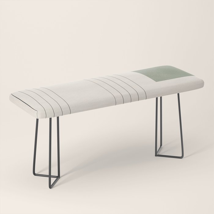 Minimal Geometric Shapes 180 Bench Gallery Image 1