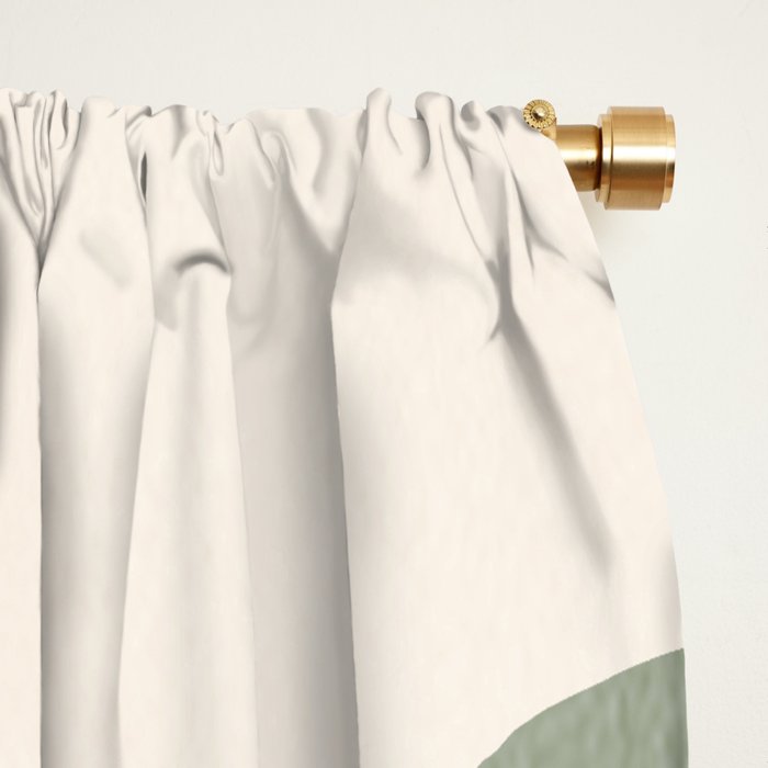 Minimal Geometric Shapes 180 Window Curtain Gallery Image 2
