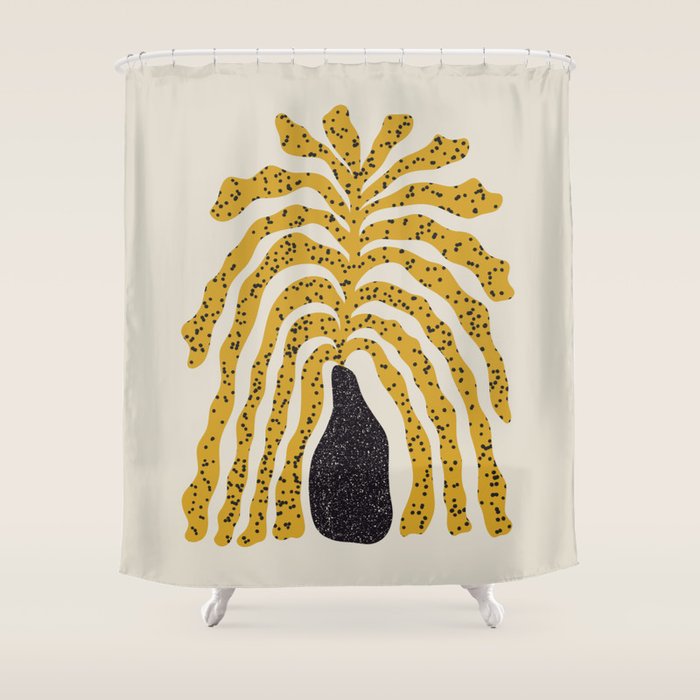 Modern Vase #3 Shower Curtain Gallery Image 1