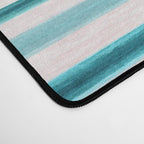 Minimalist Sunset 2 in Orange and Blue Desk Mat Gallery Image 4