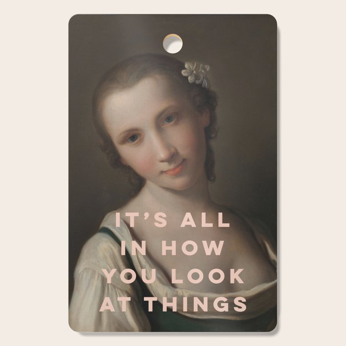 It's All In How You Look At Things Cutting Board Gallery Image 1