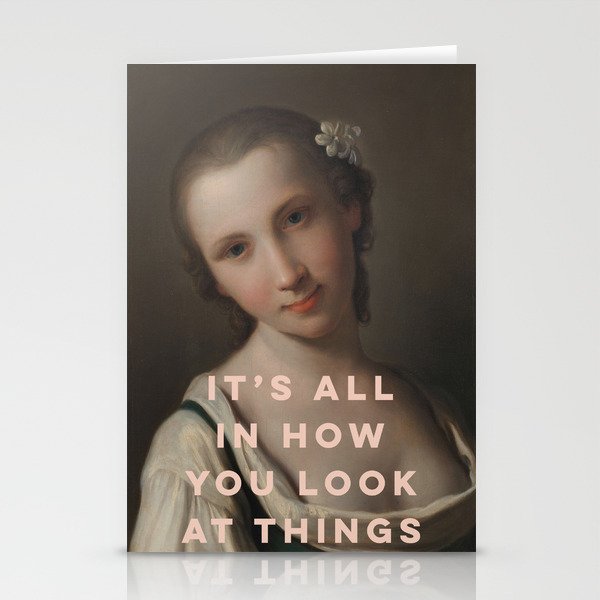 It's All In How You Look At Things Stationery Card Gallery Image 1