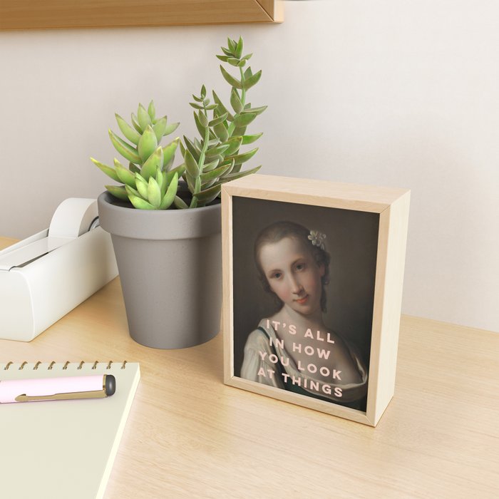 It's All In How You Look At Things Mini Art Print Gallery Image 2