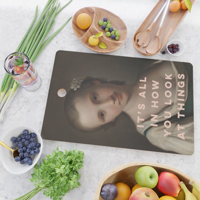 It's All In How You Look At Things Cutting Board Gallery Image 2