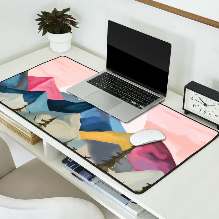 Dawn Over the Ridge  Desk Mat Gallery Image 2