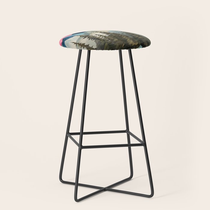 Dawn Over the Ridge  Stool Gallery Image 1