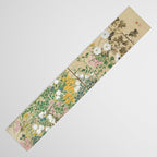Japanese Edo Period Flowering Plants in Autumn - Ogata Korin Table Runner Gallery Image 3