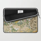 Japanese Edo Period Flowering Plants in Autumn - Ogata Korin Laptop Sleeve Gallery Image 2