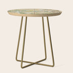 Japanese Edo Period Flowering Plants in Autumn - Ogata Korin Side Table Gallery Image 1