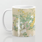 Japanese Edo Period Flowering Plants in Autumn - Ogata Korin Coffee Mug Gallery Image 3