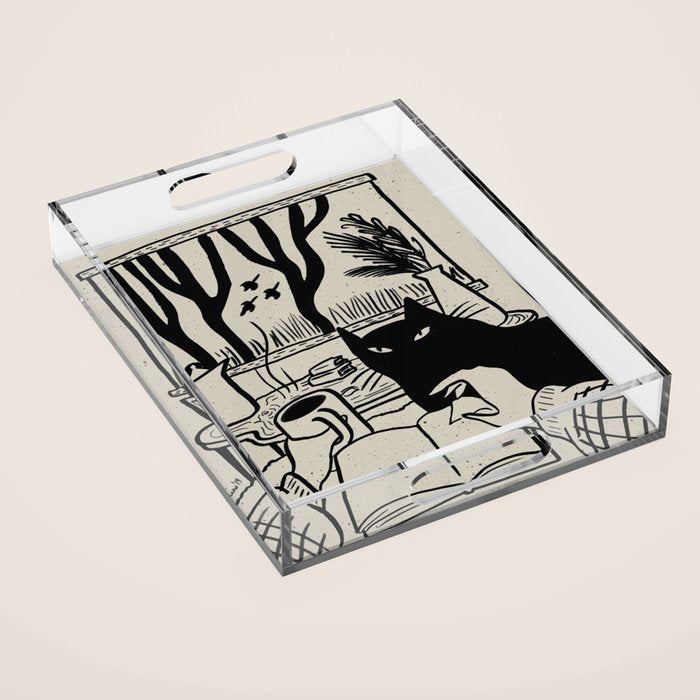 Cozy Autumn Acrylic Tray Gallery Image 1